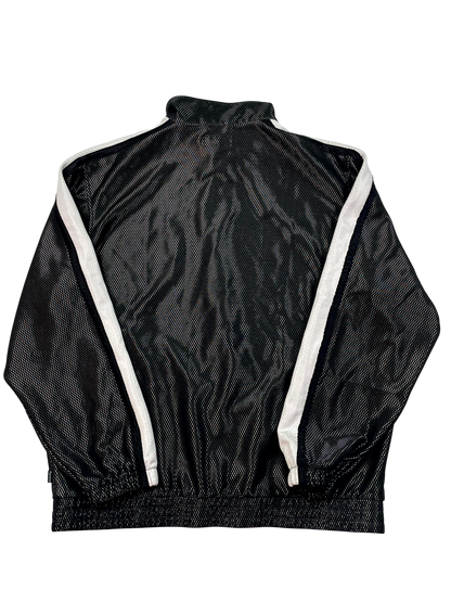 Supreme Black & White Zip Up Hoodie