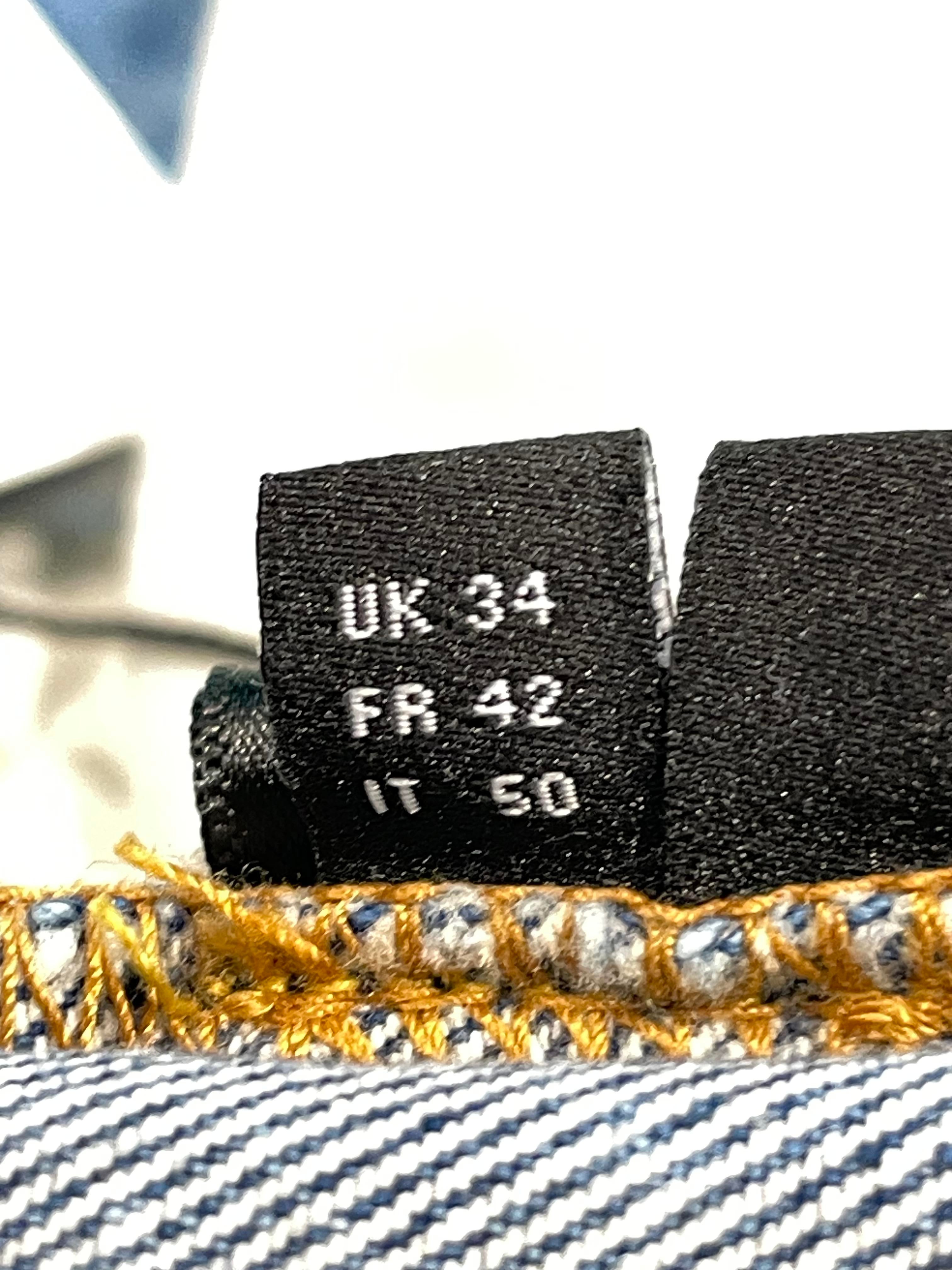 Amiri Applique Side Logo Light Wash Blue Jeans