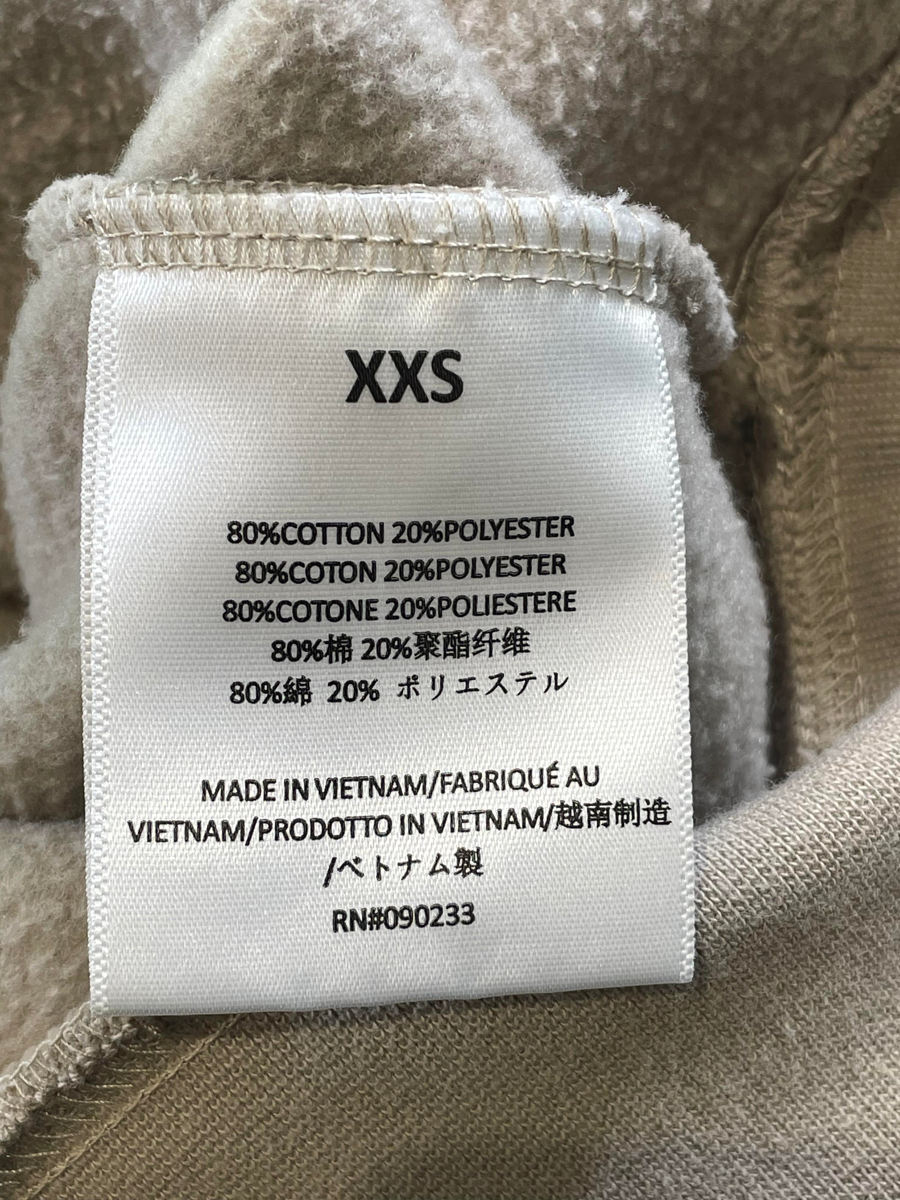 Essentials Tan & Silver Hoodie
