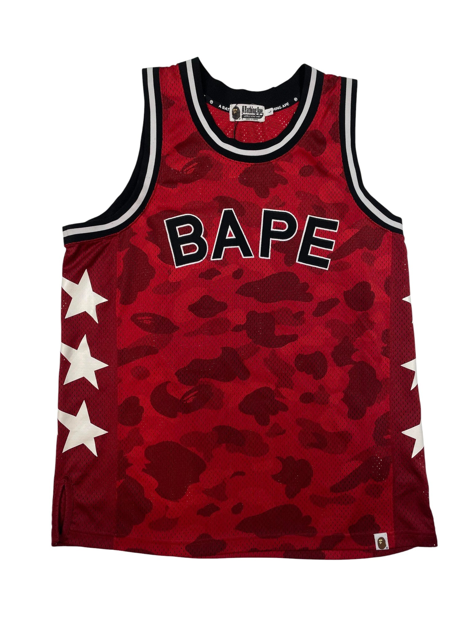 Bape Red Jersey