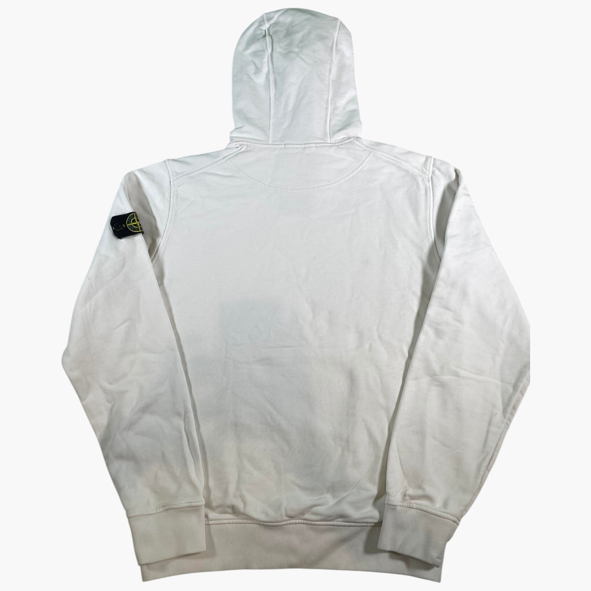 Stone Island (Kid's) White Hoodie