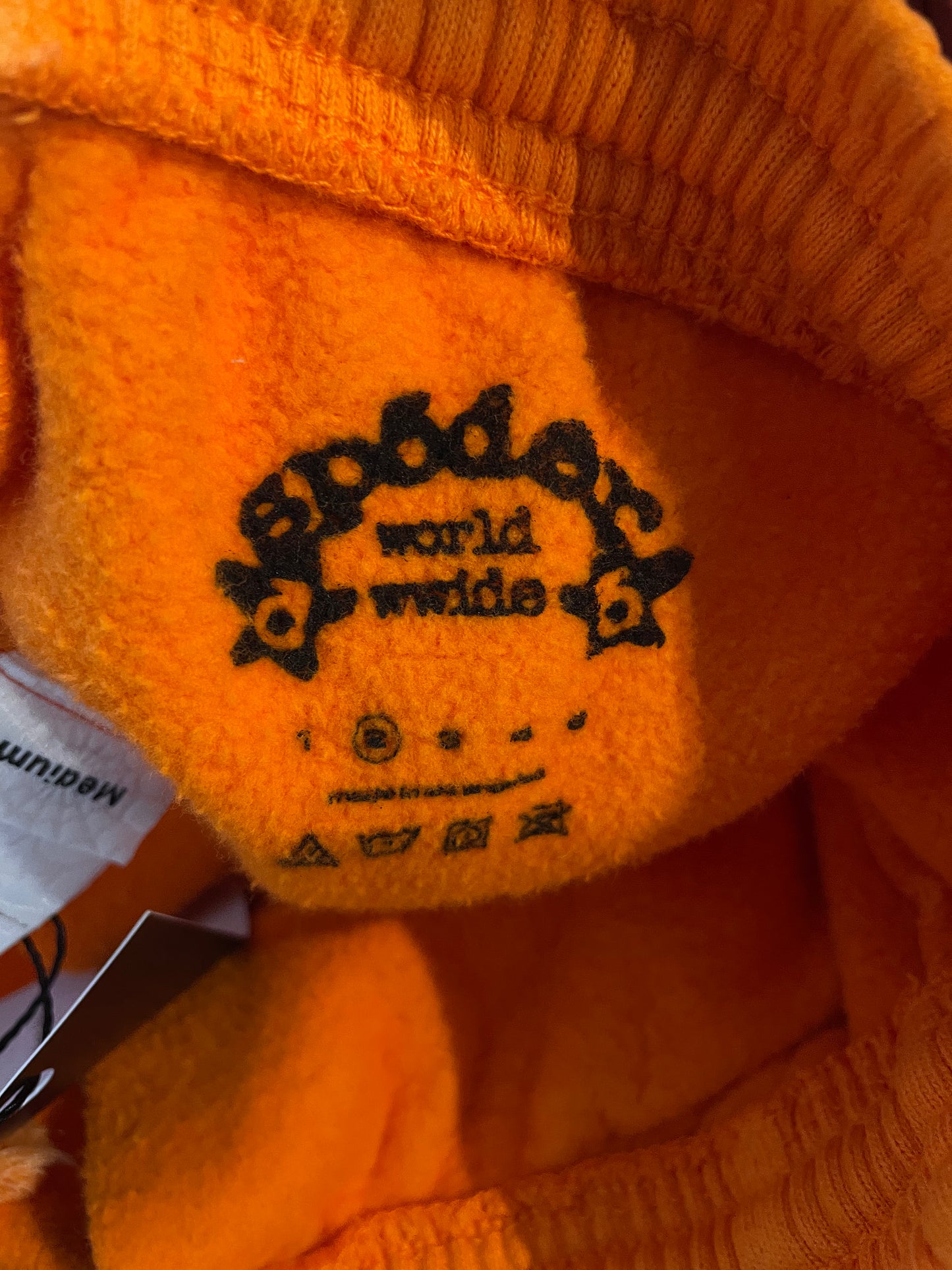 Sp5der Sweats Orange Beluga Used Medium