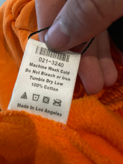 Sp5der Sweats Orange Beluga Used Medium