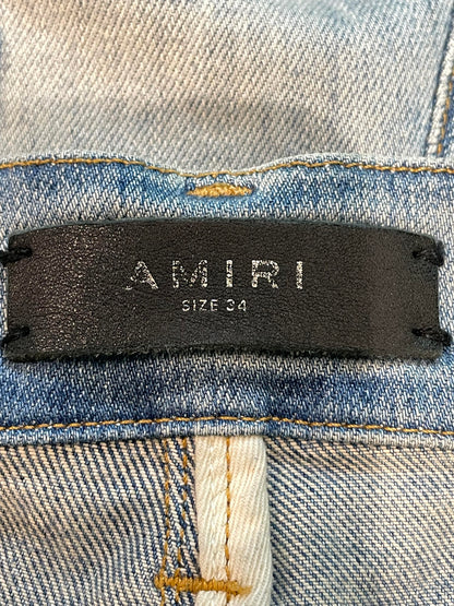 Amiri Black Star Light Wash Jeans