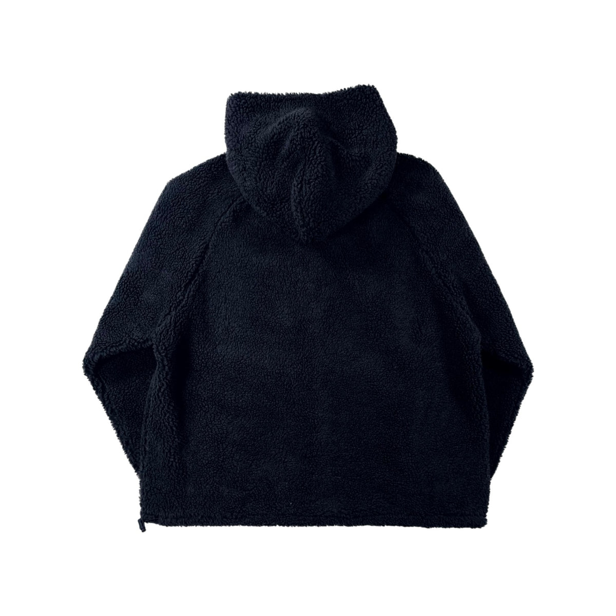 Essentials Fleece Black Hoodie