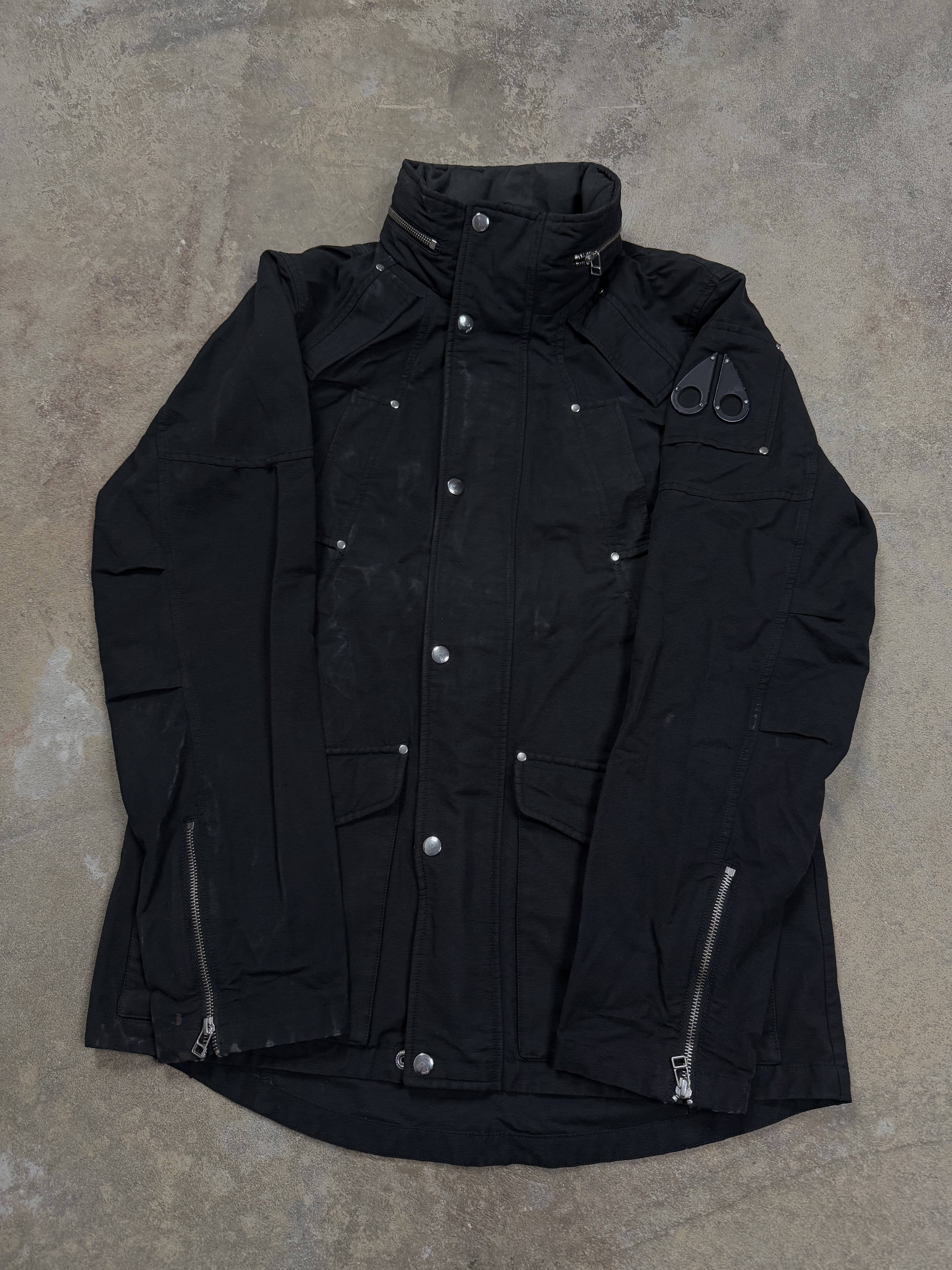 Moose Knuckles Jacket Black Medium Used