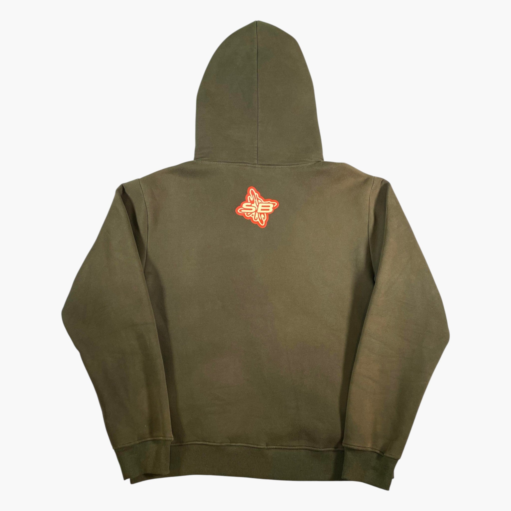 SB Studios Olive & Orange Hoodie