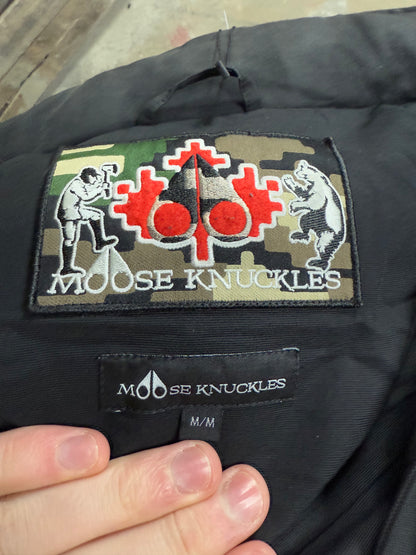 Moose Knuckles Jacket Black Medium Used