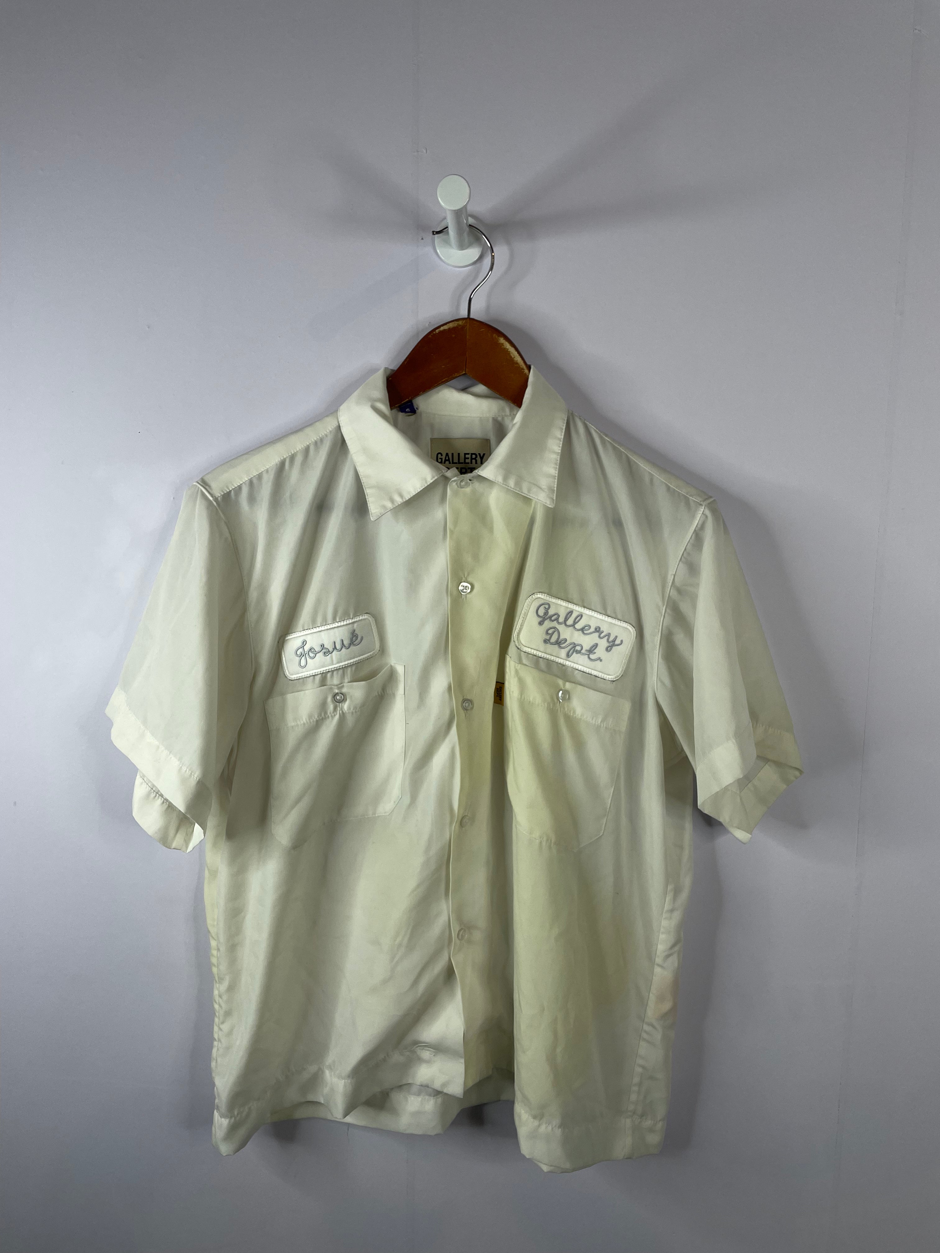 Gallery Dept Work Shirt White Used Small (Defect)