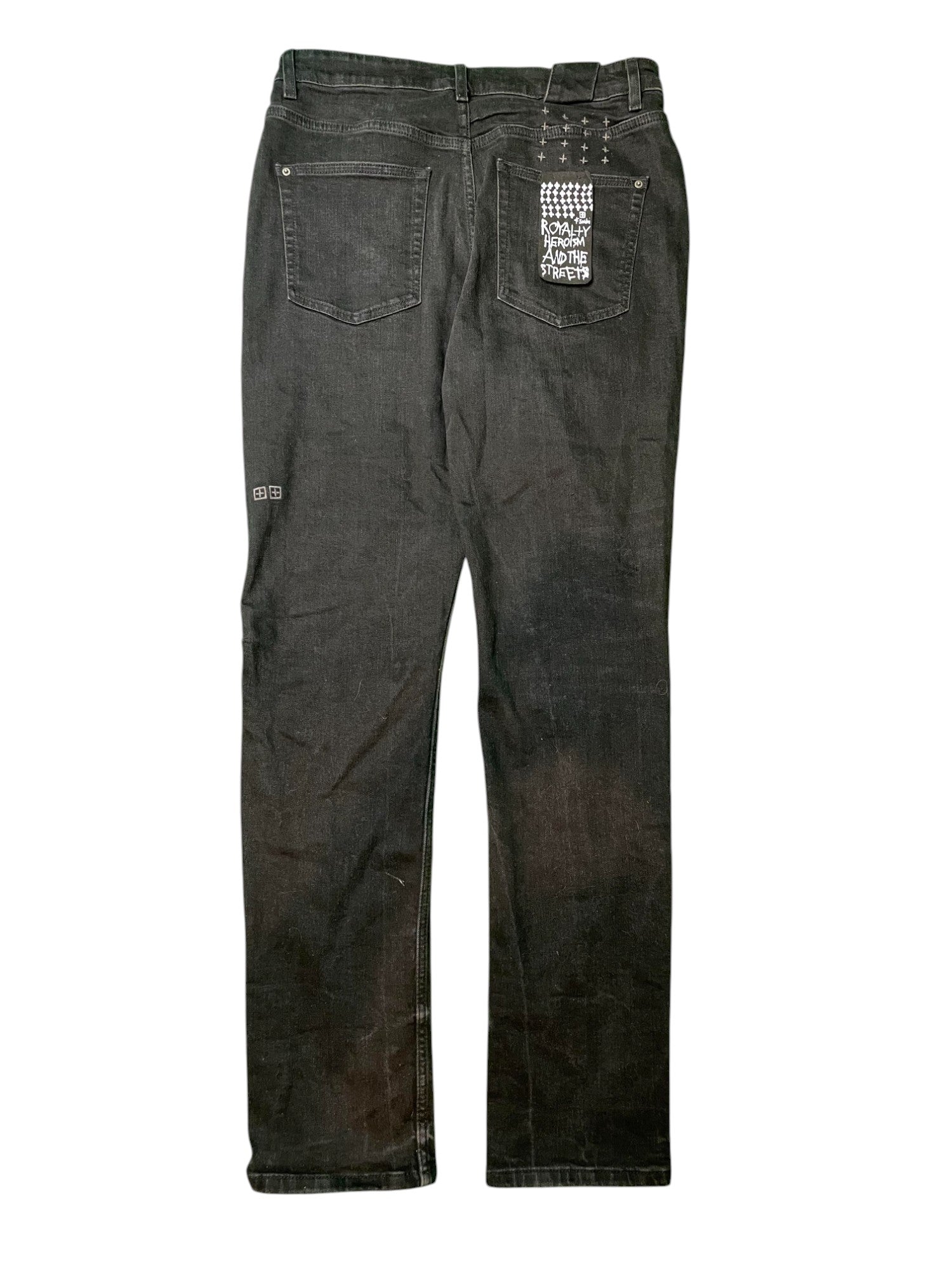 Ksubi Plain Black Jeans