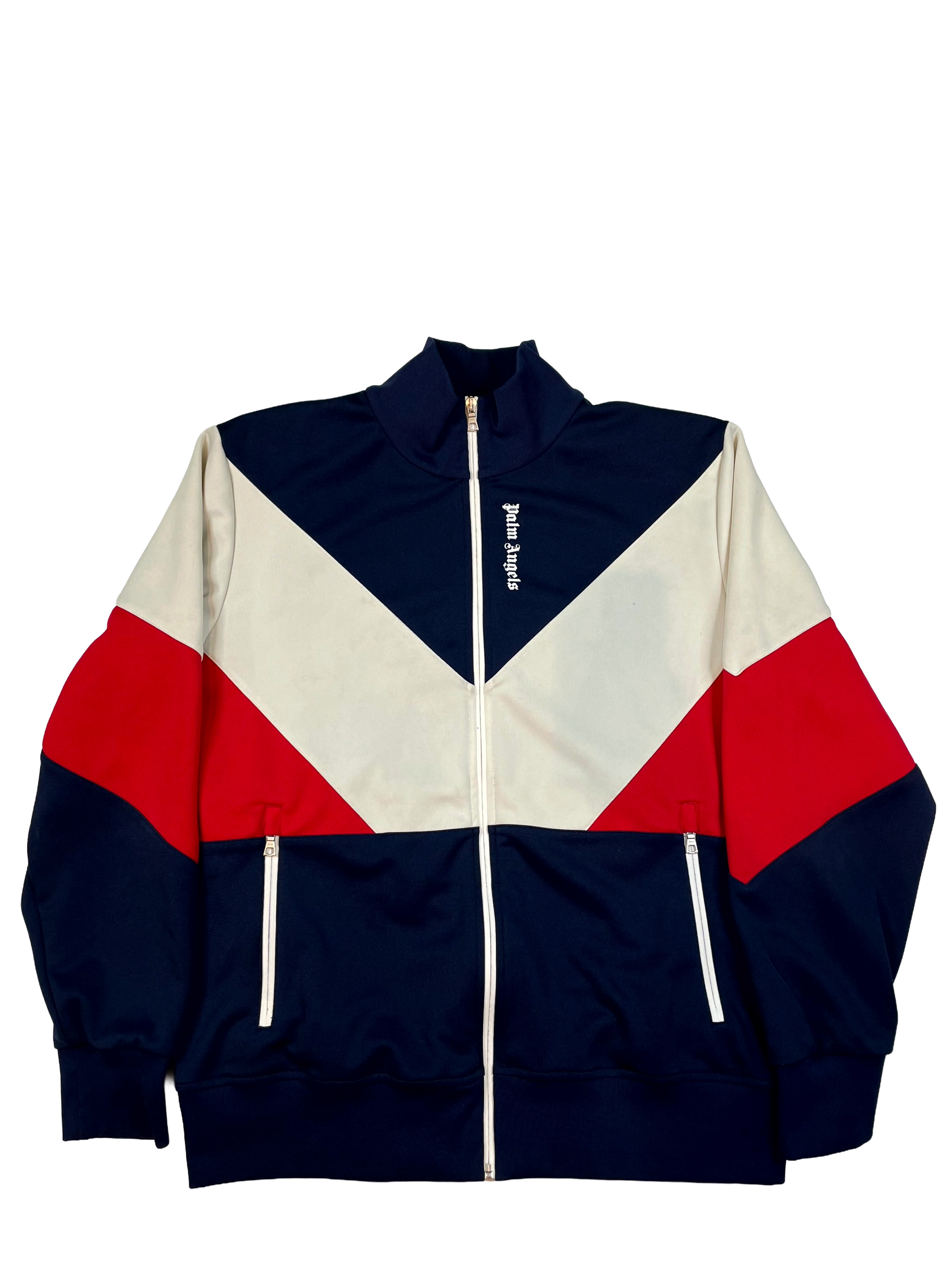 Palm Angels RWB Zip Up Sweater