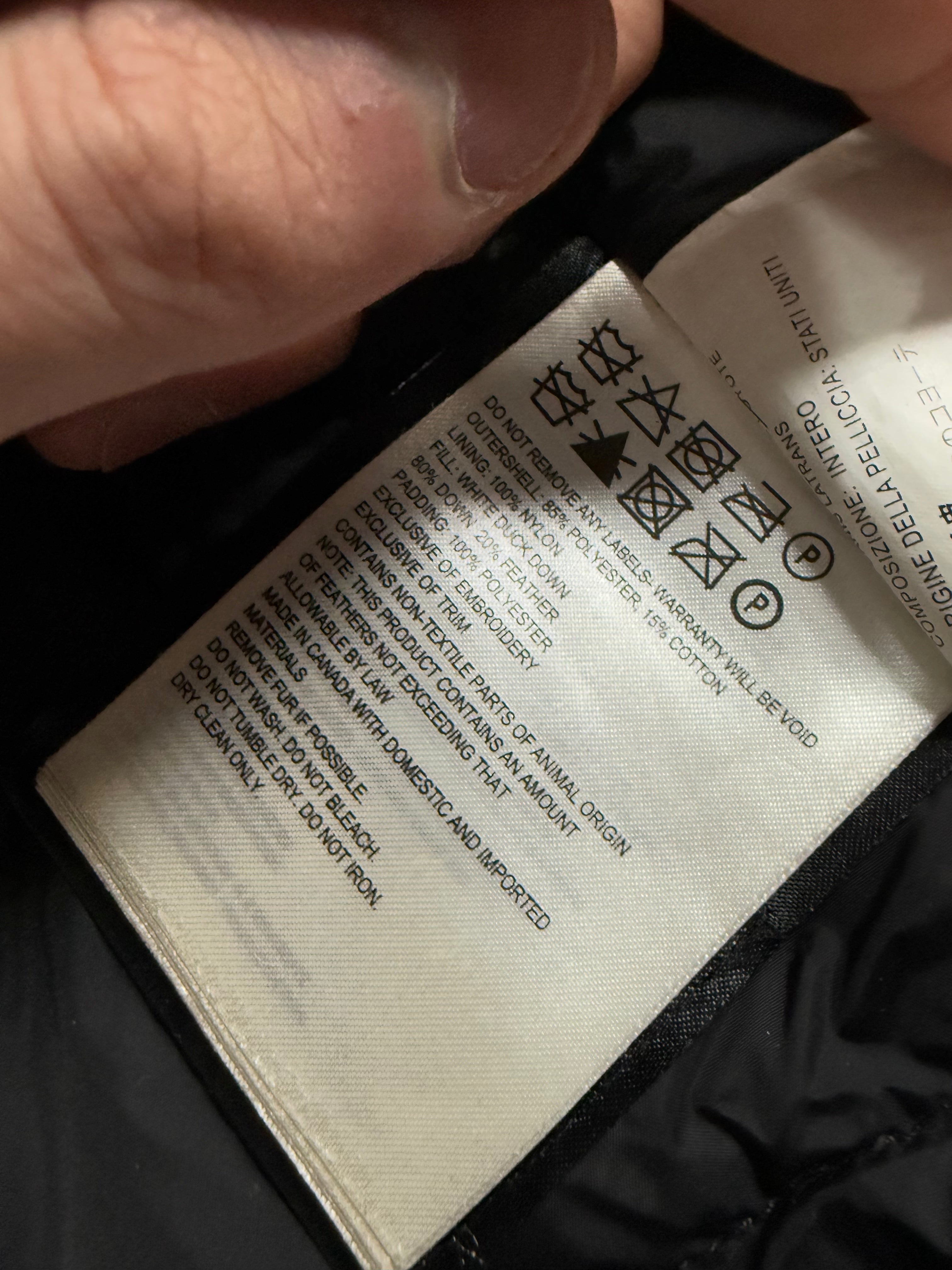 Canada Goose Women's Long Coat Olive XS Used