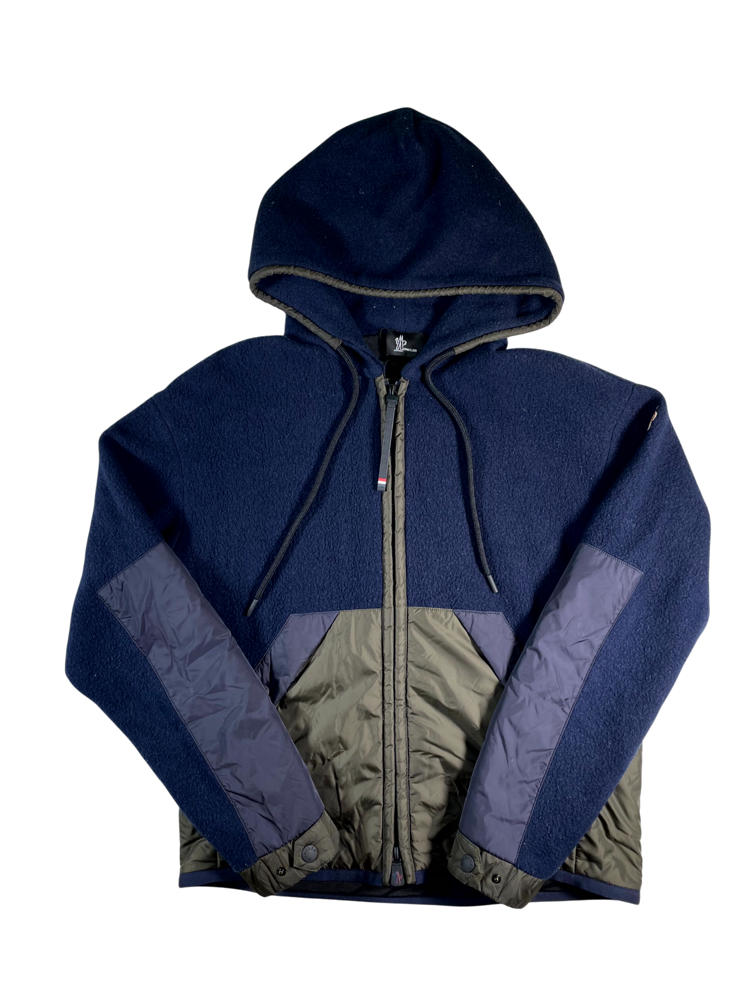 Moncler Grenoble Sherpa Fleece Navy Jacket