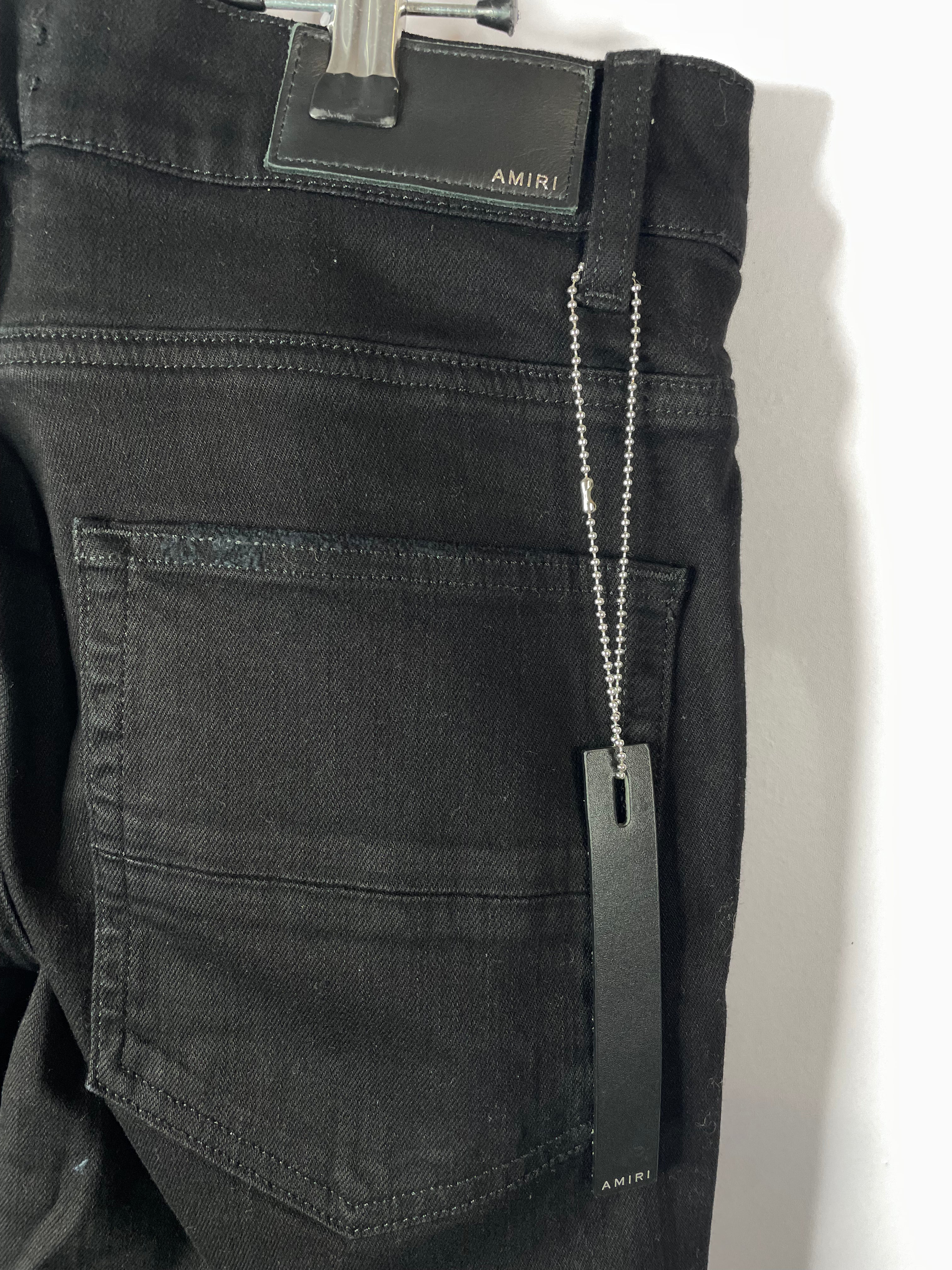 Amiri Jeans Black Palm Used 34