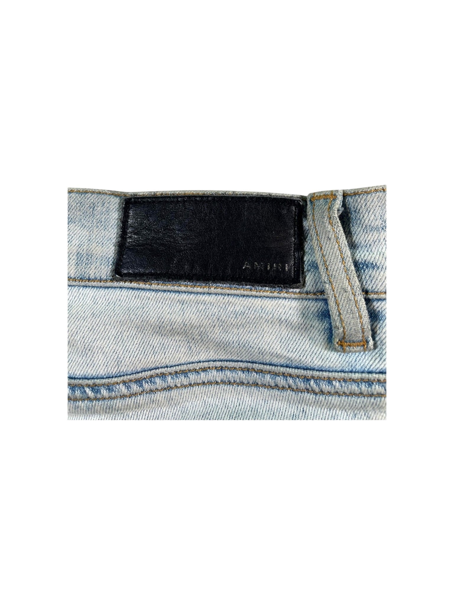 Amiri "Aqua Thraser" Light Wash Jeans