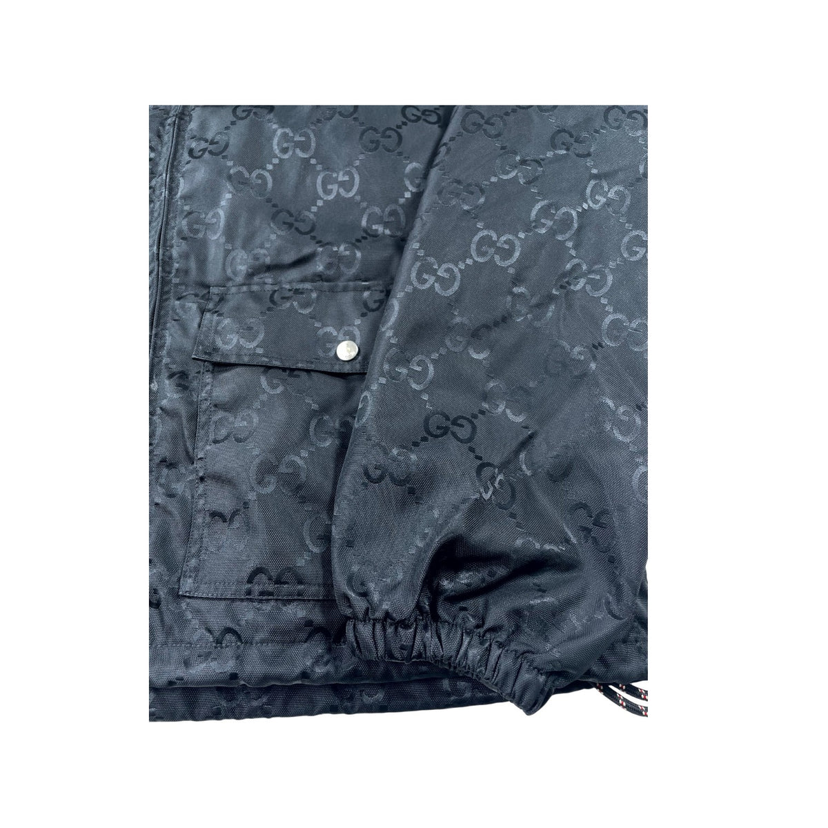 Gucci GG Nylon Monogram Blouson Black Jacket