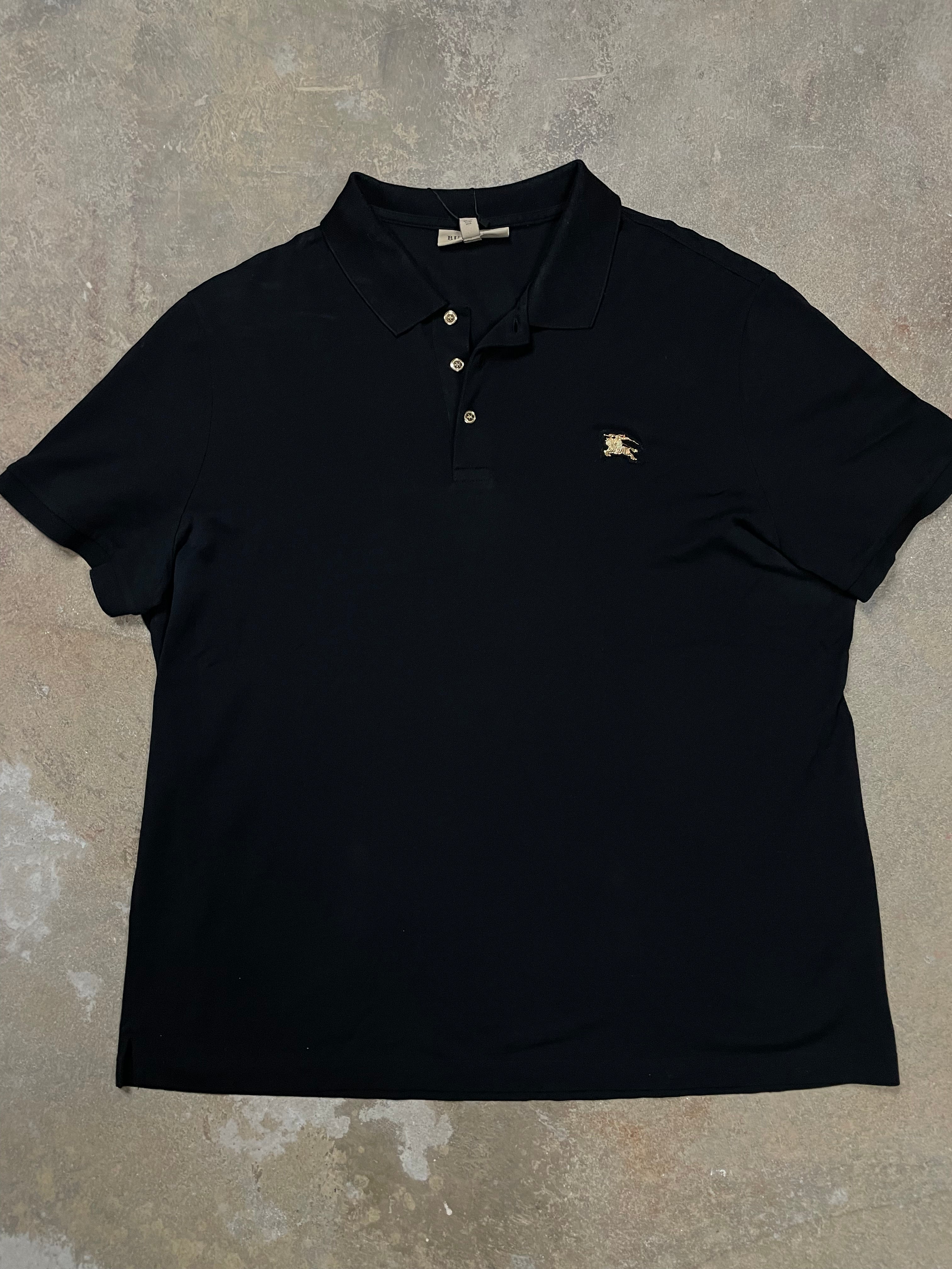 Burberry Golden Logo Polo Tee 3XL (Fits 2XL) Used