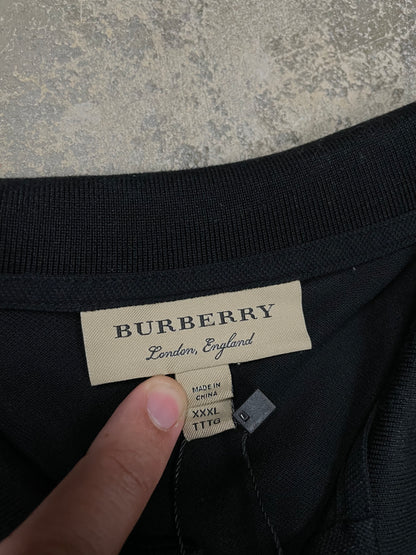 Burberry Golden Logo Polo Tee 3XL (Fits 2XL) Used