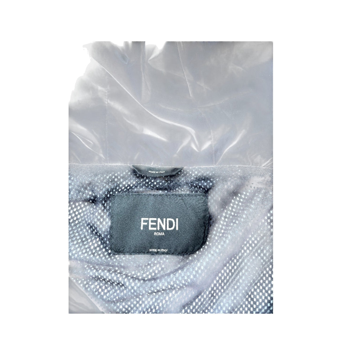 Fendi Monogram Windbreaker Black Jacket