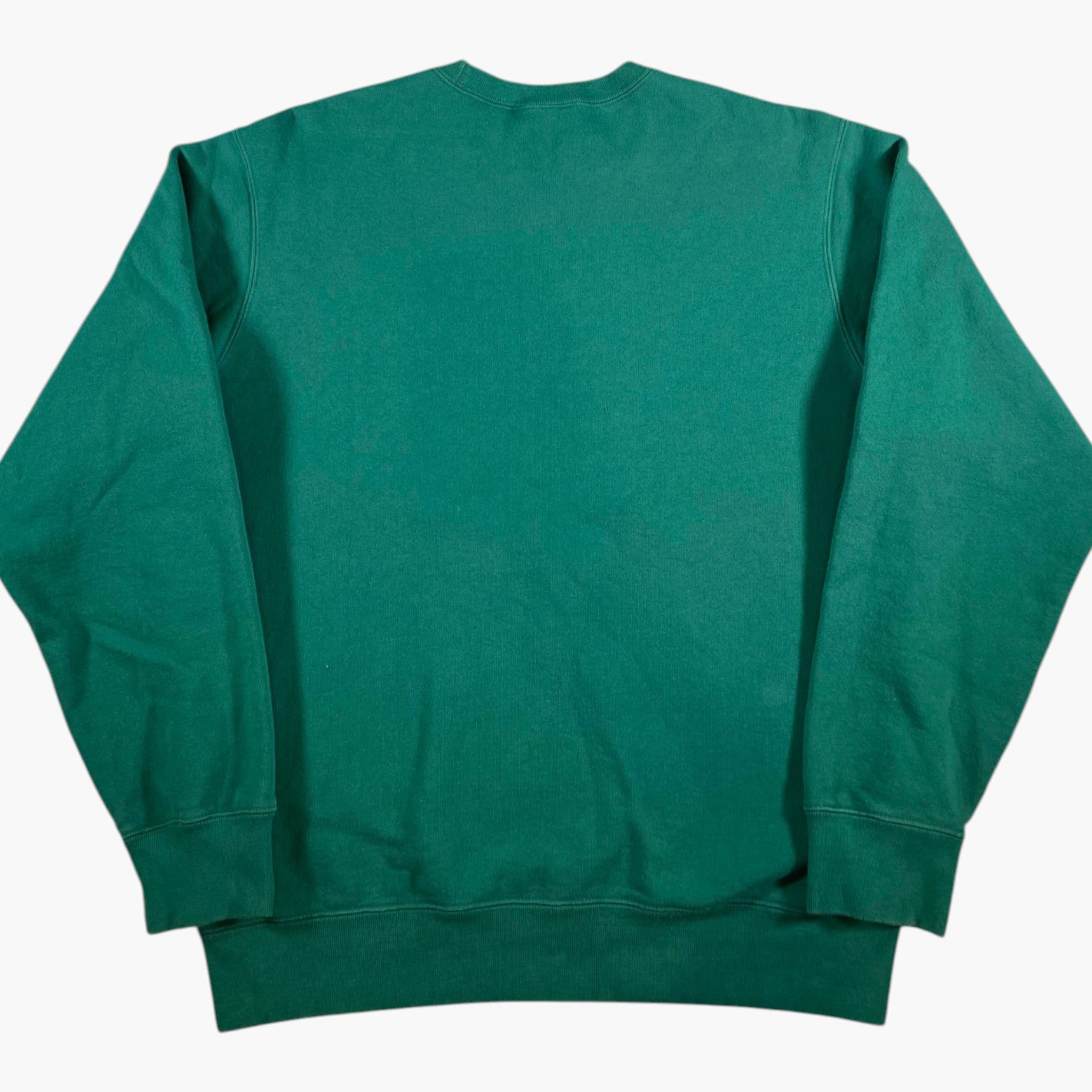 Supreme Crest Logo Green Crewneck