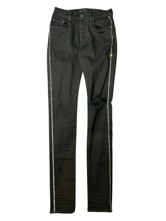 Amiri Black Side Studded Plain