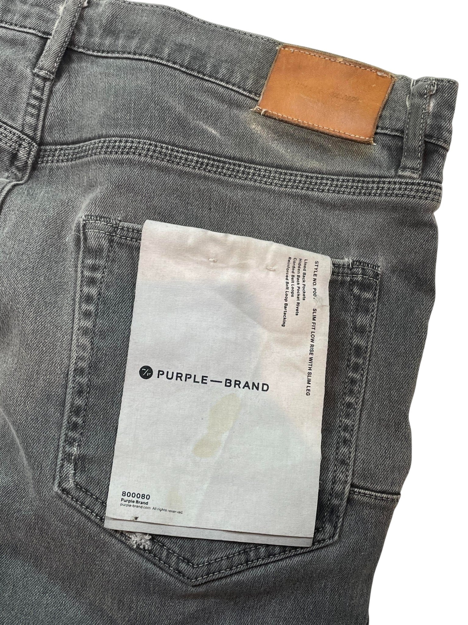 Purple Brand Grey Jeans