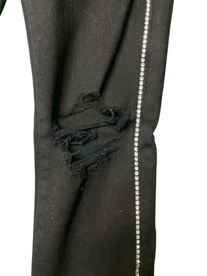 Amiri Black Side Studded Plain