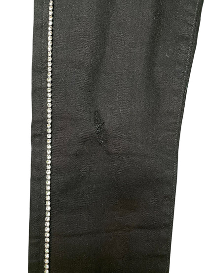 Amiri Black Side Studded Plain