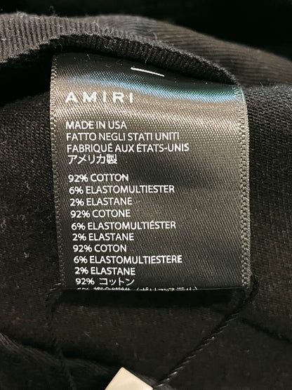 Amiri Black Side Studded Plain