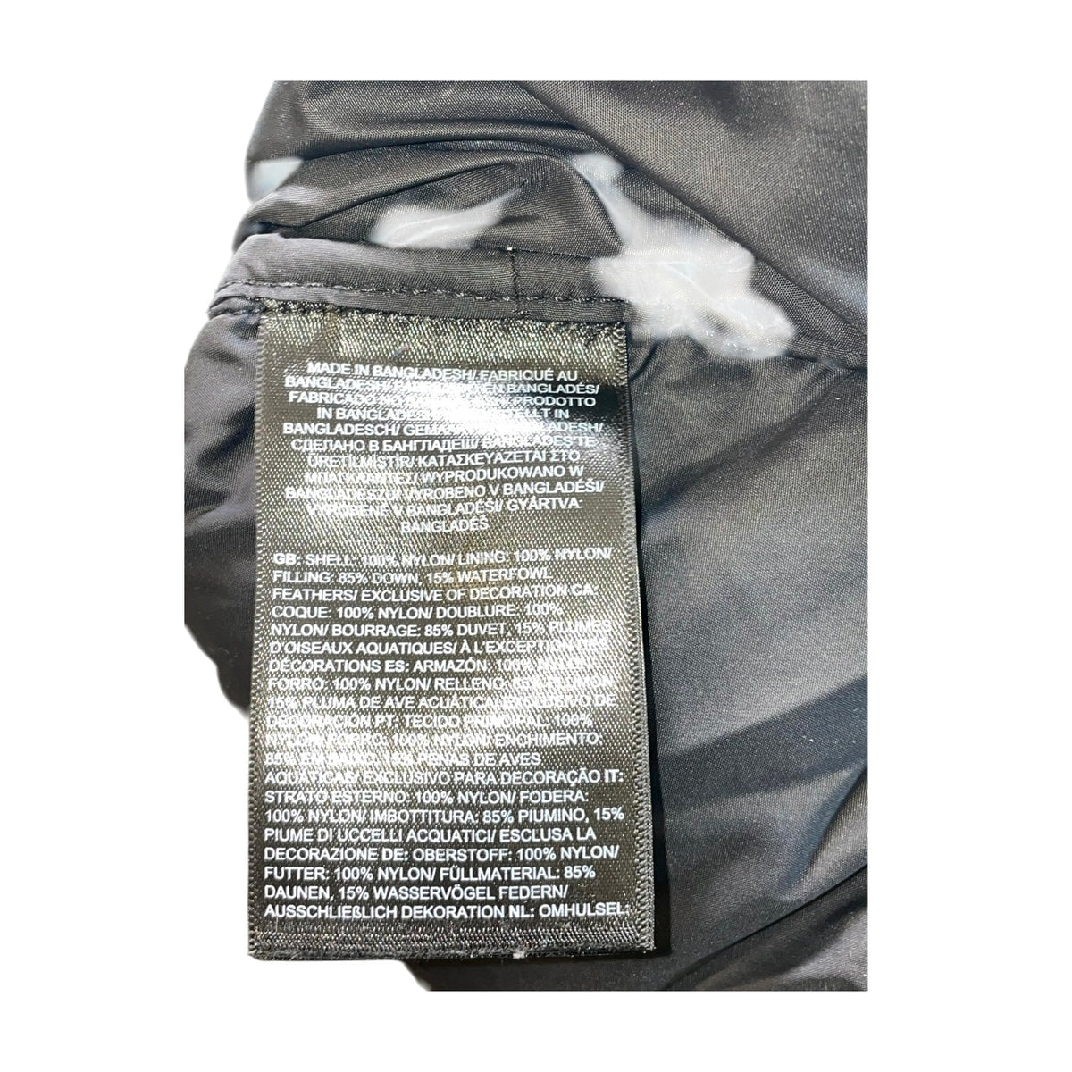 The North Face Nuptse 700 Black Puffer Jacket