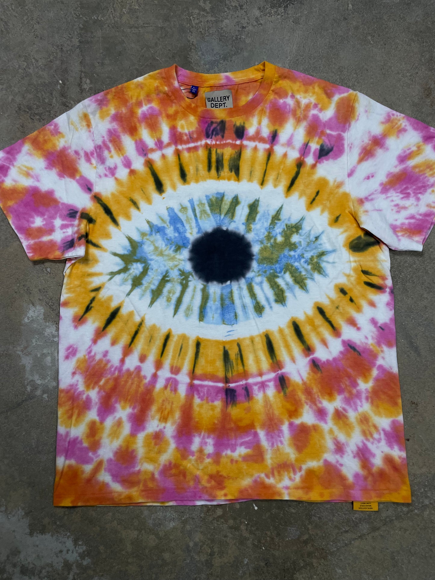 Gallery Dept Tie Dye Tee Used Large