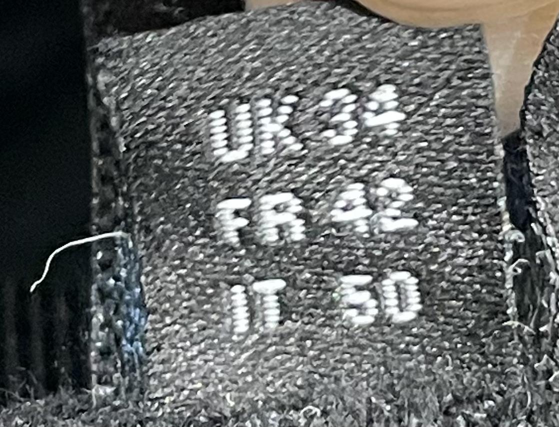 Amiri White Stripe Black Jeans