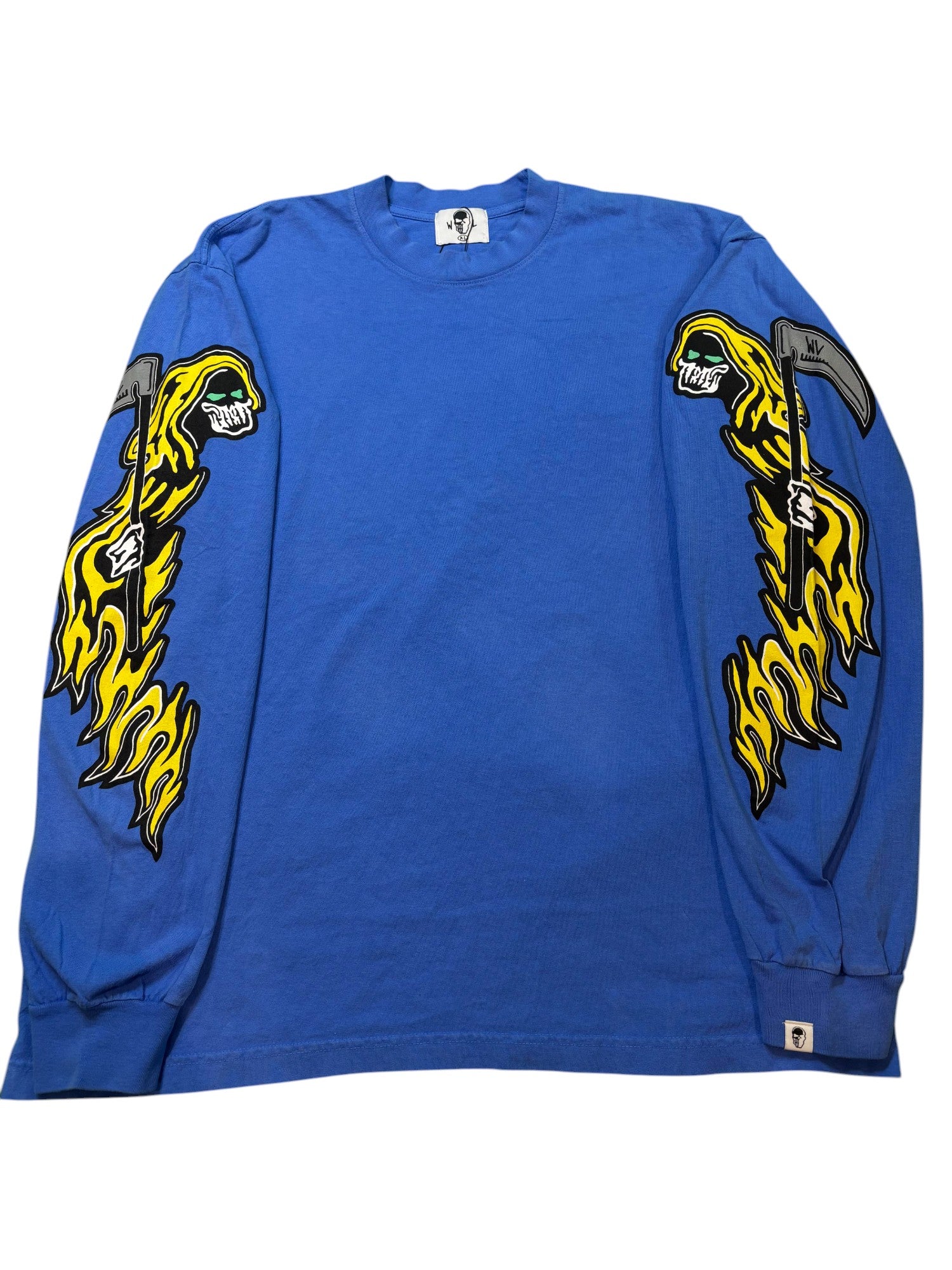 Warren Lotas Royal Blue Yellow City Of Angels Long Sleeve