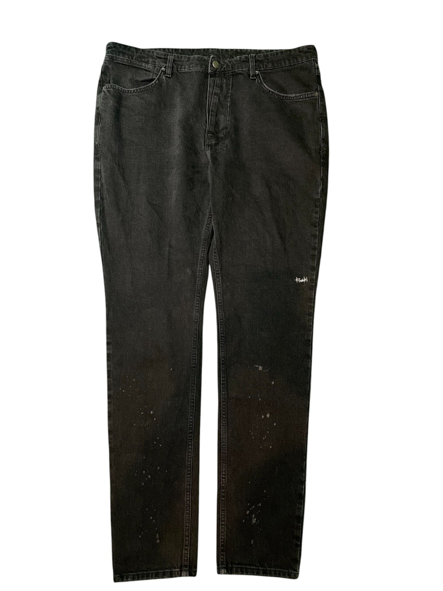 Ksubi Plain Black Jeans