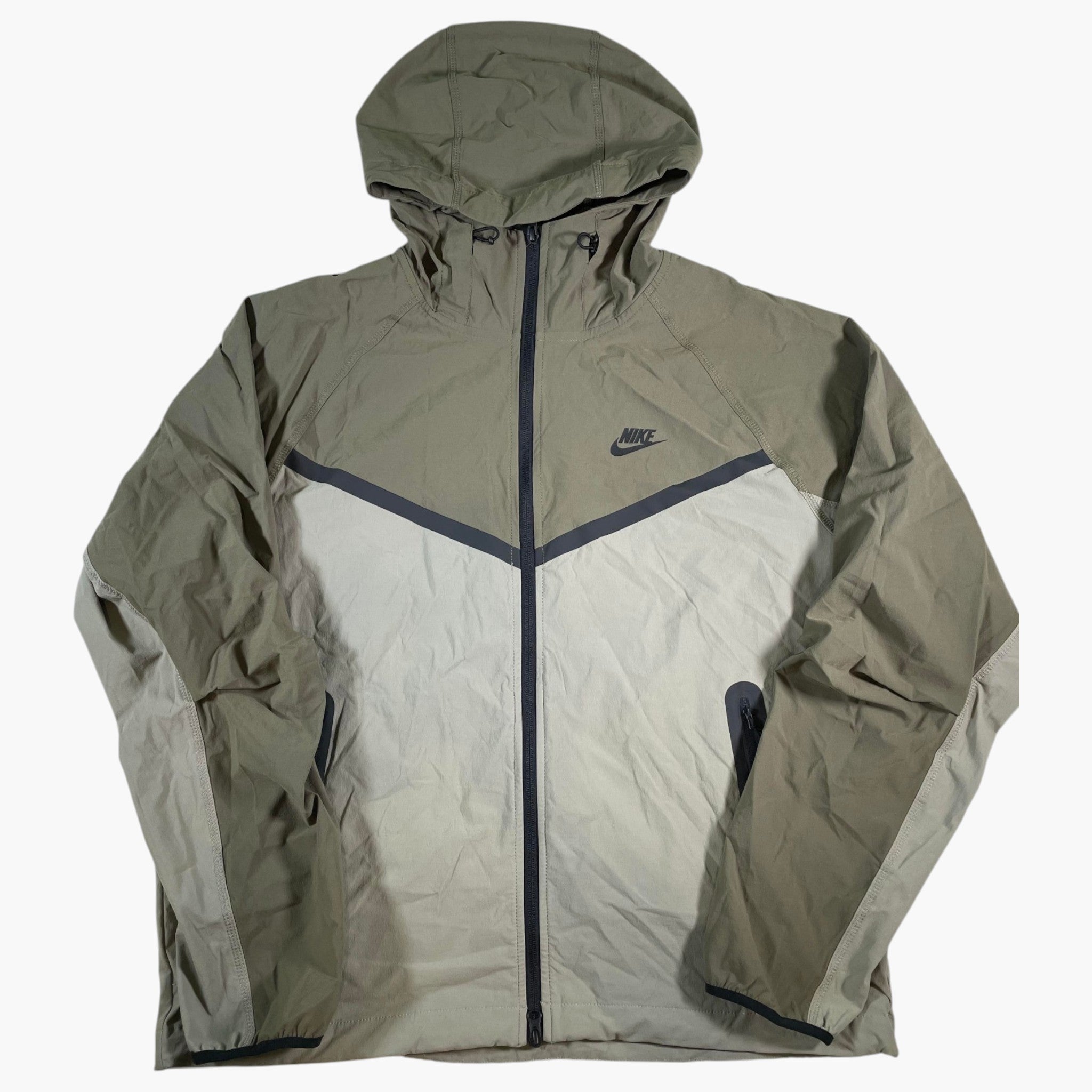 Nike Tech Olive Windbreaker Jacket