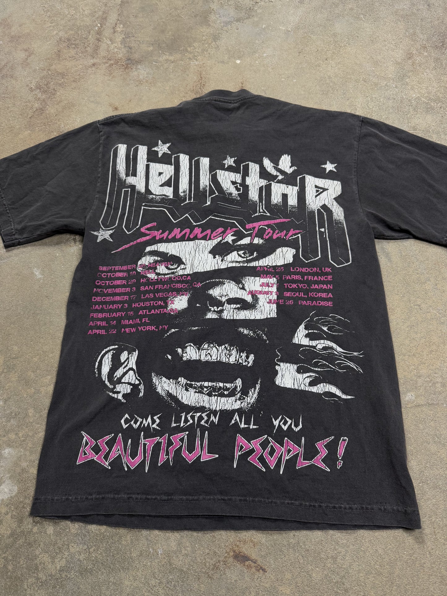 Hellstar Beautiful People Tee Used Medium