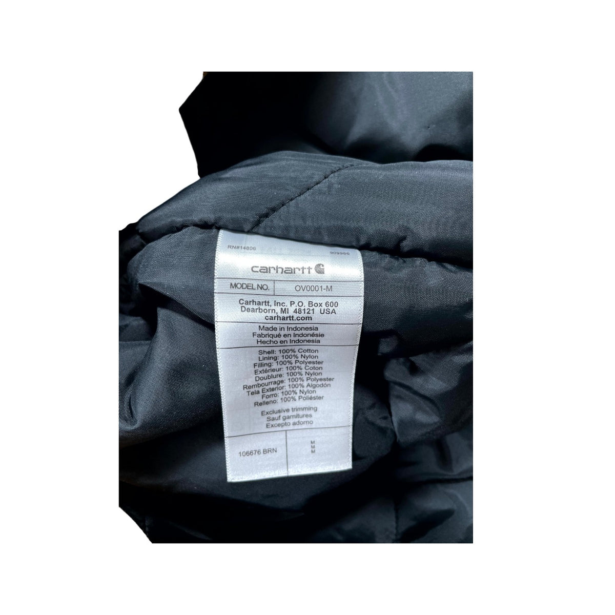 Carhartt Brown Vest