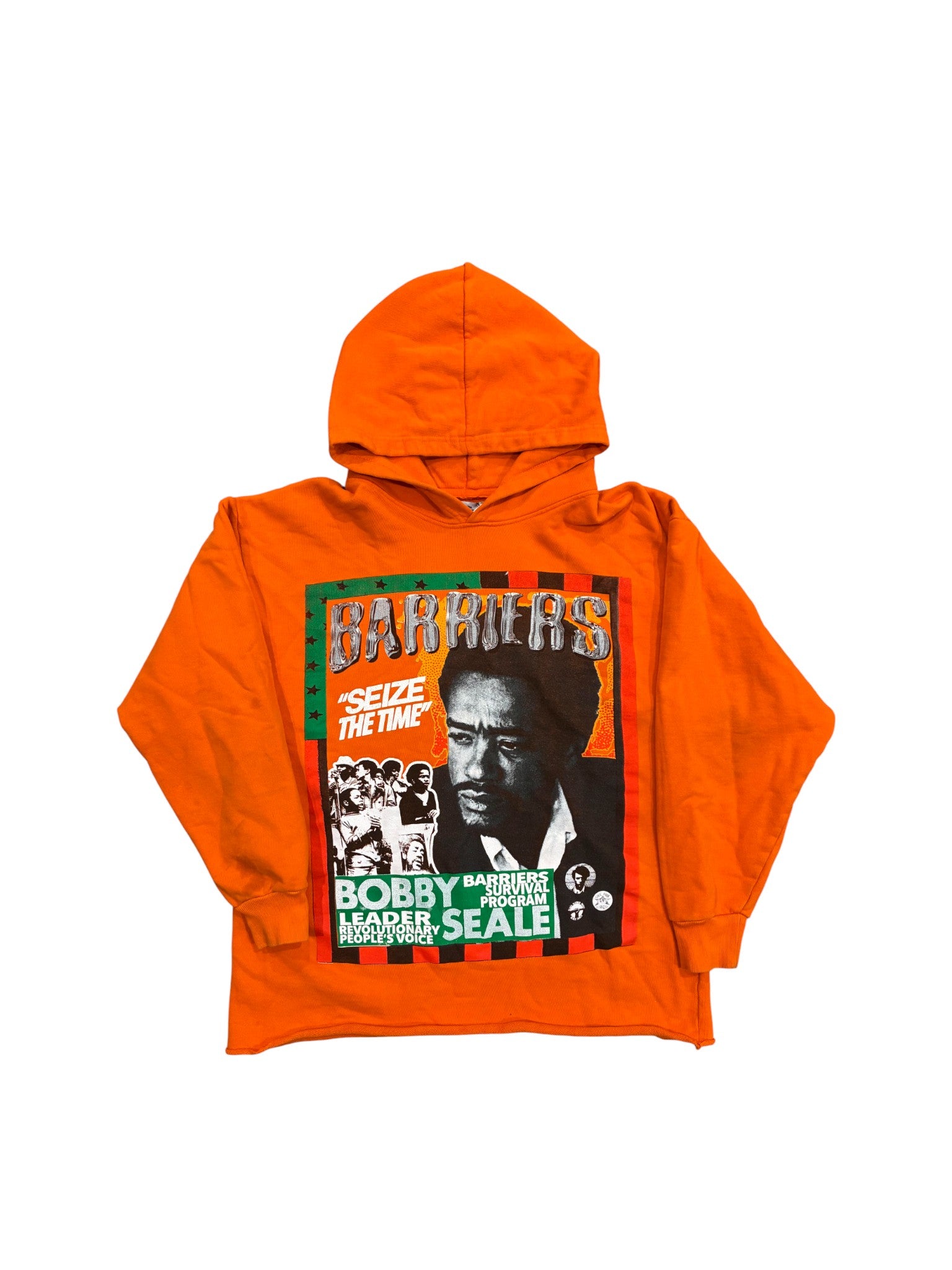 Barriers Seize The Time Orange Hoodie