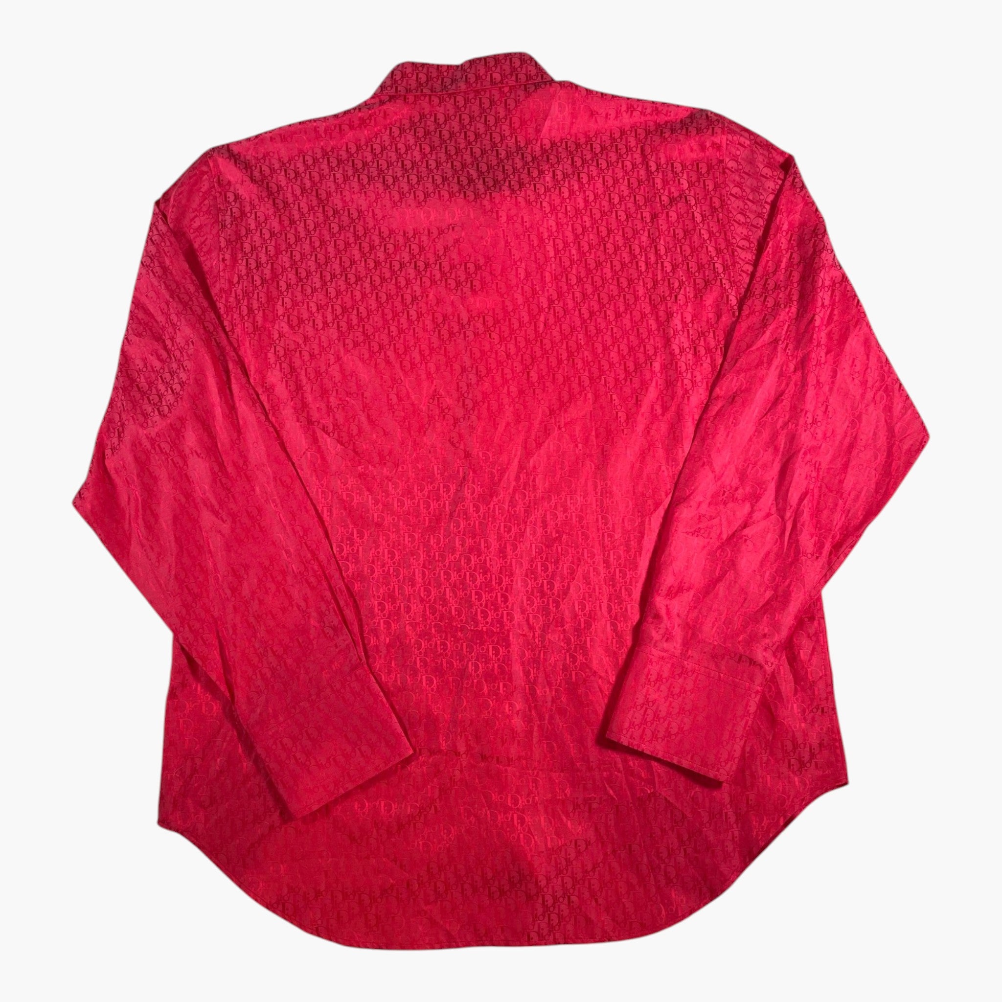 Dior ERL Oblique Bunny (45) Red Button Up