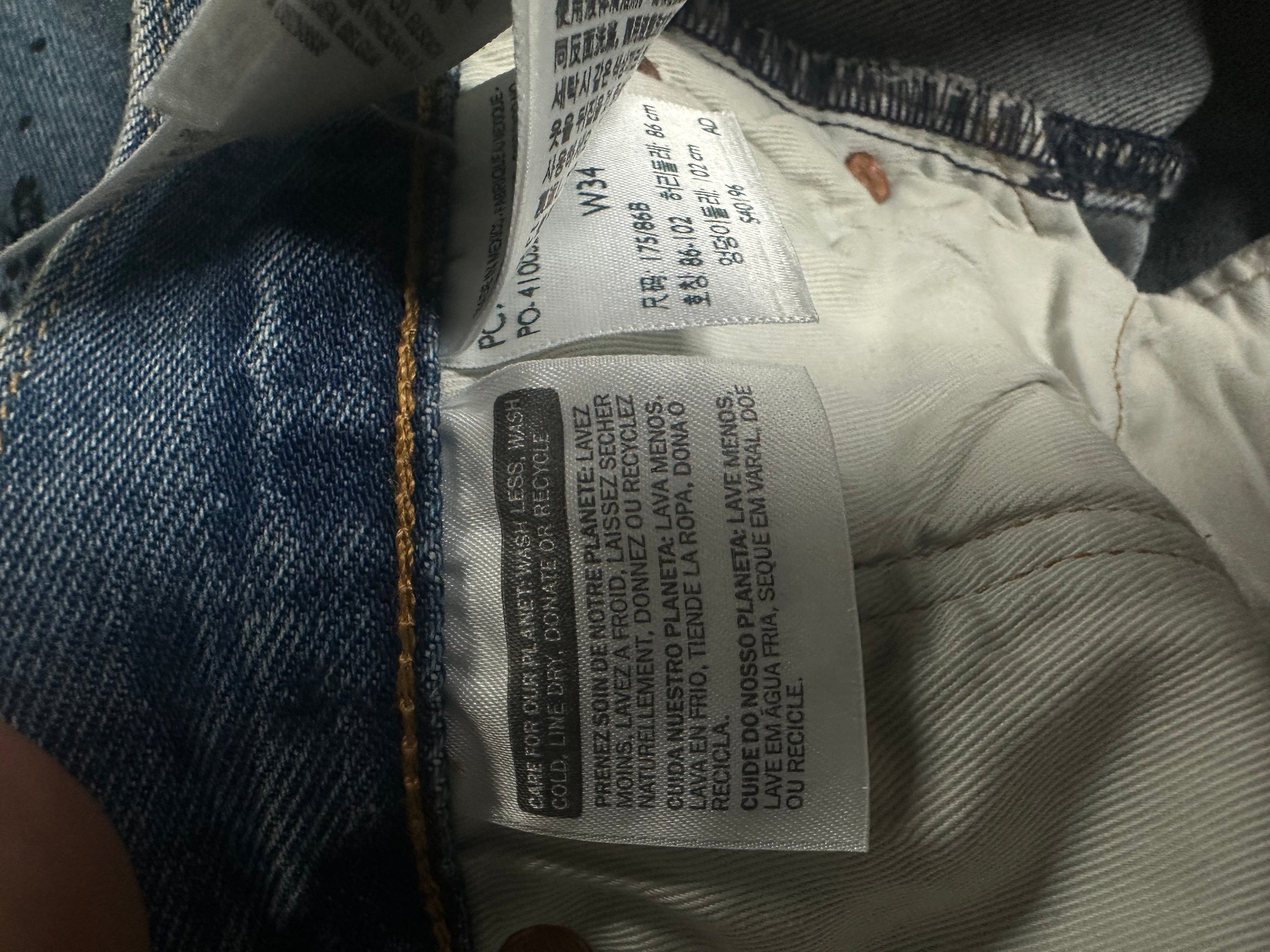 Irak Denim Tears Jeans Light Wash 34 Used