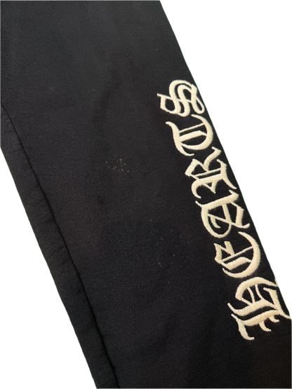 Chrome Hearts Embroidered Black & Cream Sweatpants