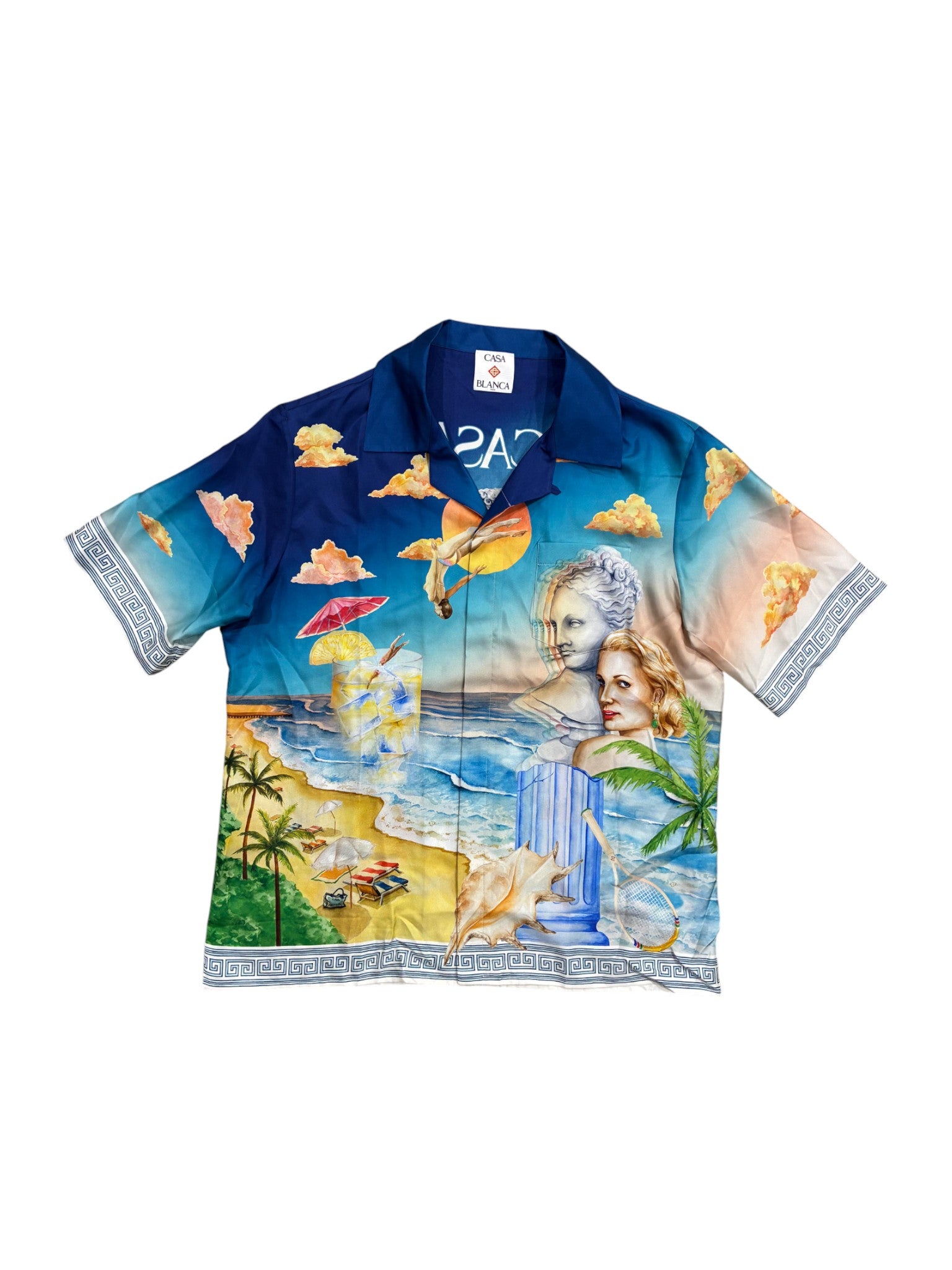 Casablanca Le Pongeon Button Up