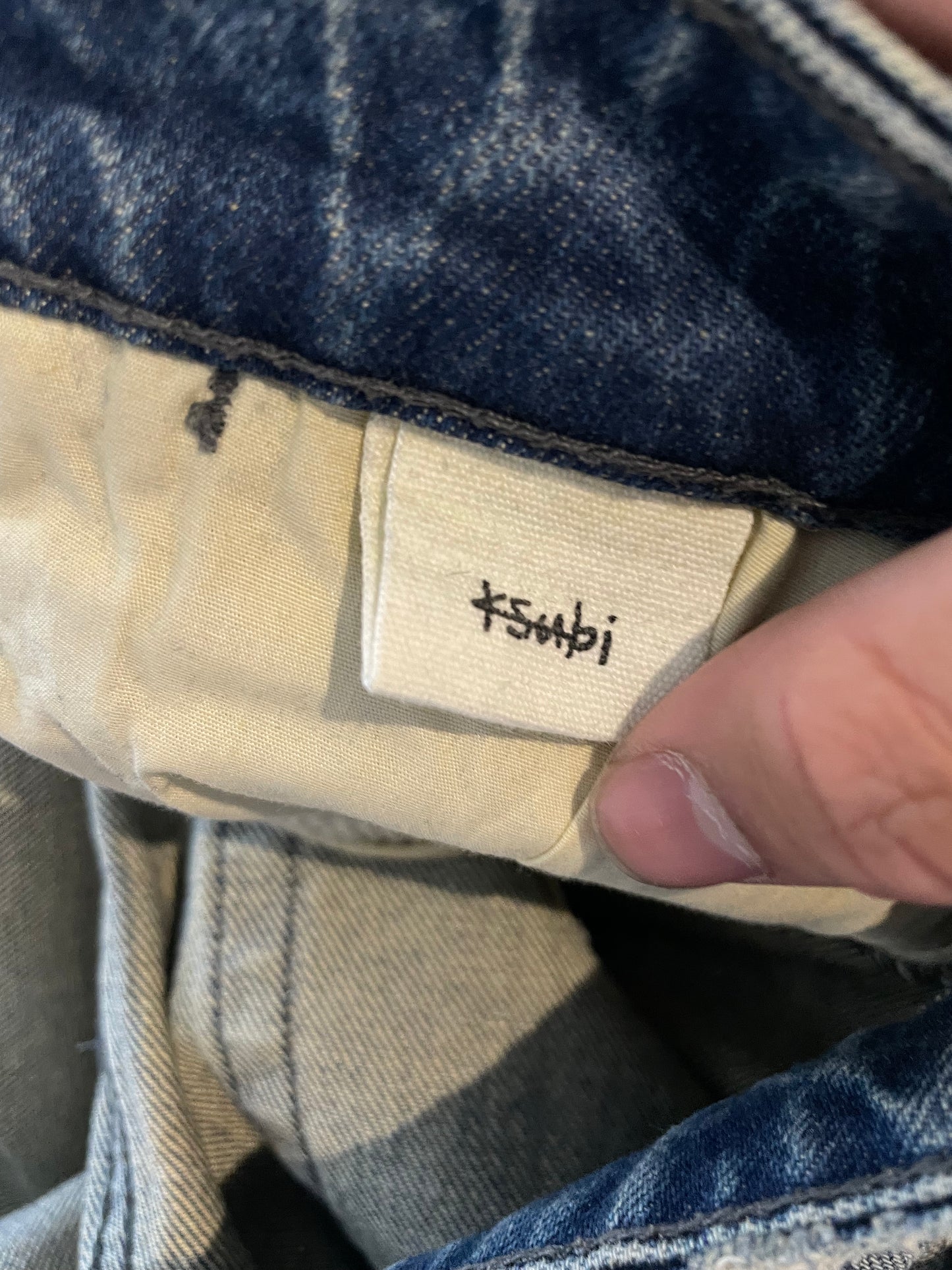 Ksubi Distressed Dark Wash Jeans