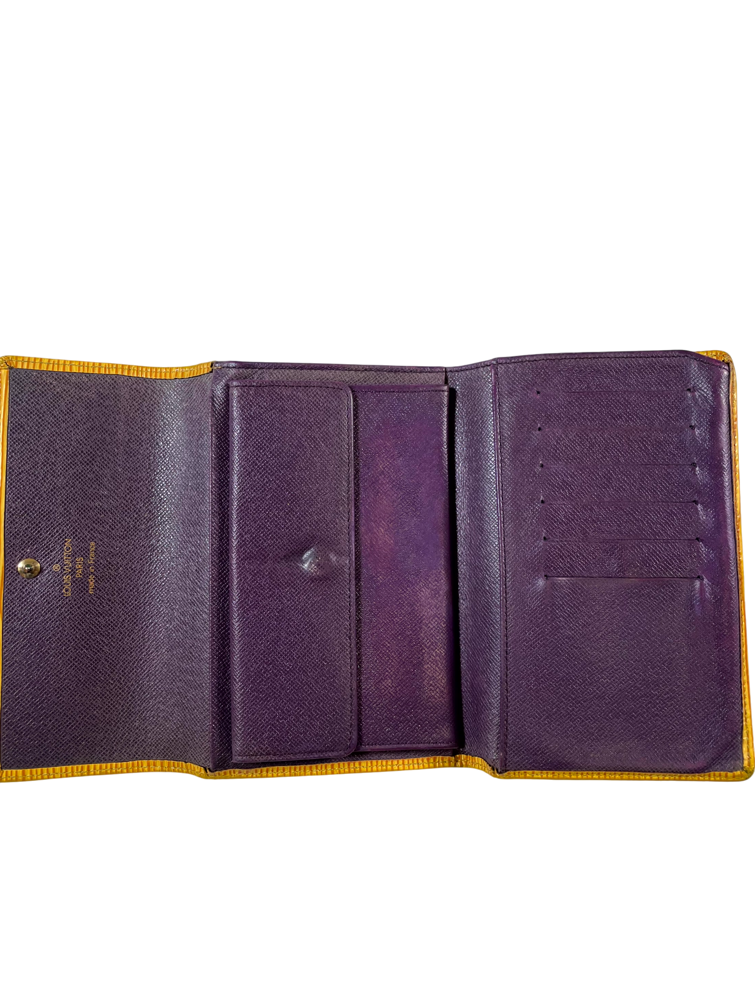 LV Yellow Wallet