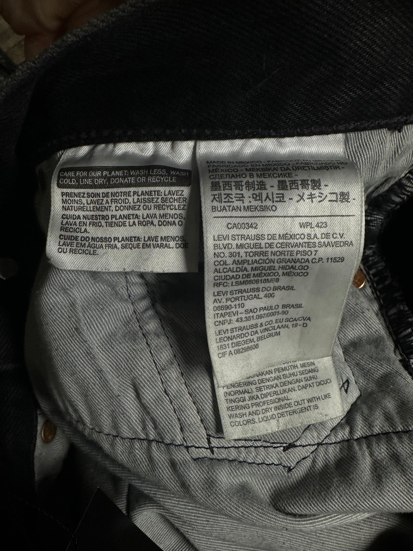 Denim Tears BSTROY Jeans Black Used 29