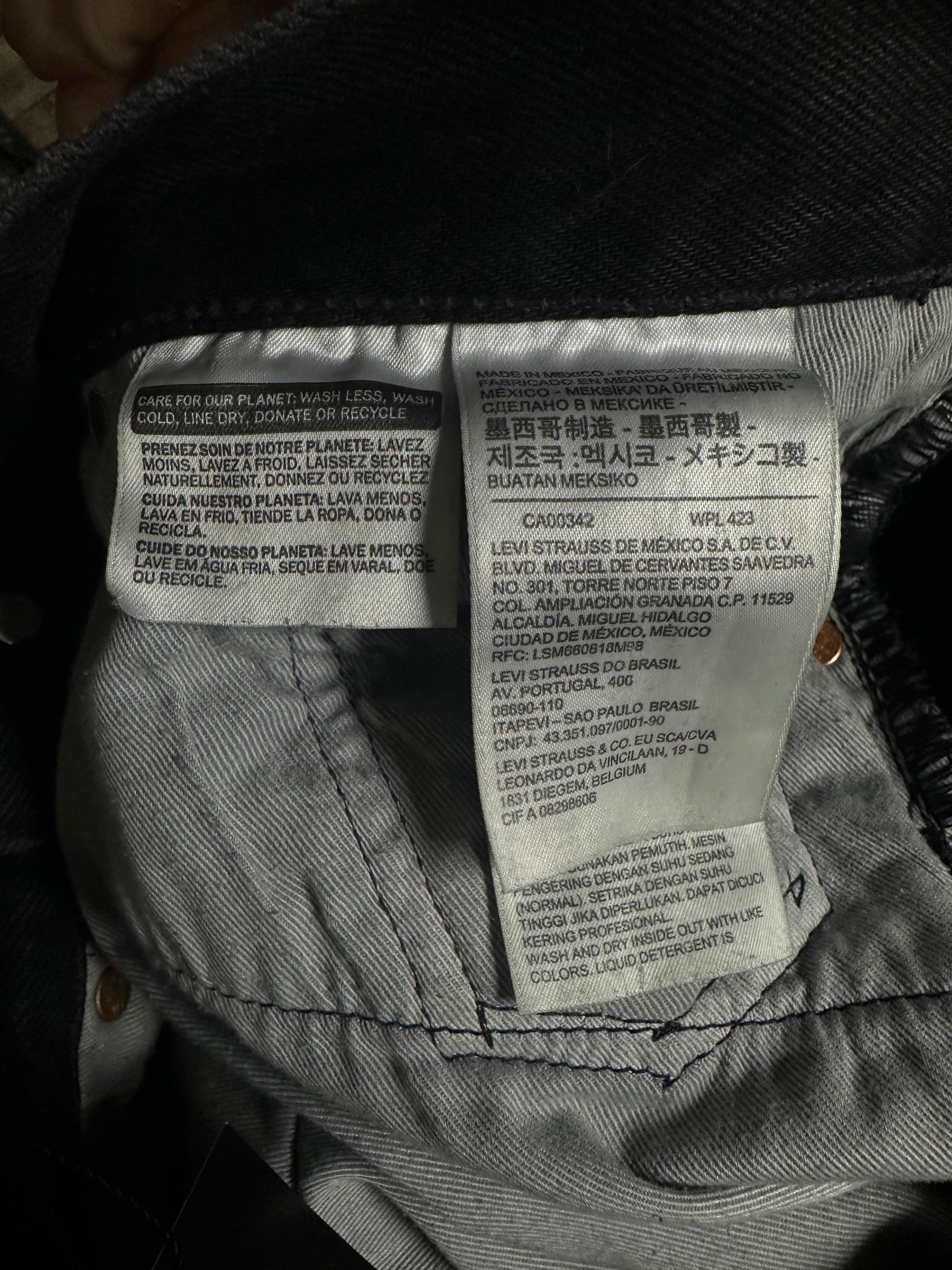 Denim Tears BSTROY Jeans Black Used 29