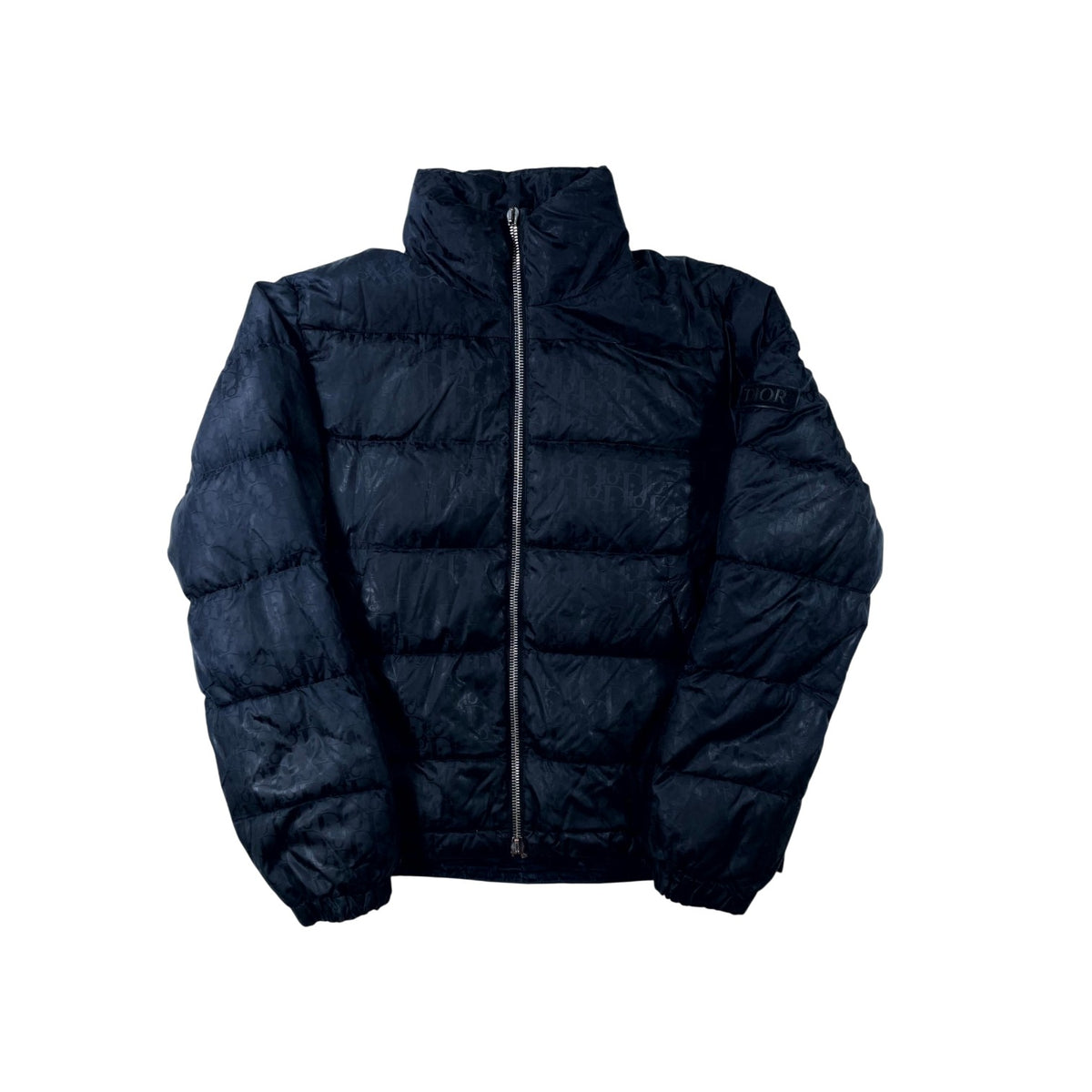 Dior Oblique Puffer Navy Jacket