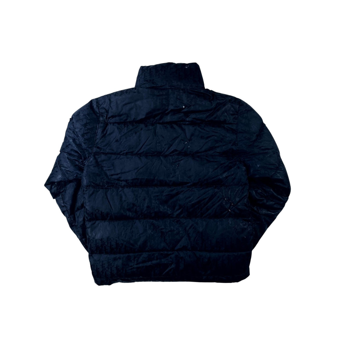 Dior Oblique Puffer Navy Jacket