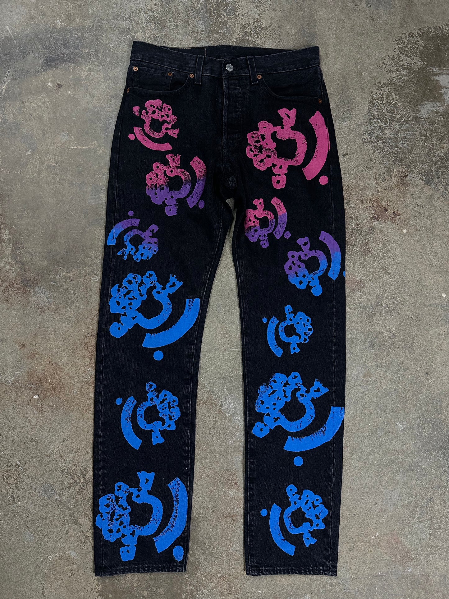Denim Tears Jeans Black BSTROY Used 30