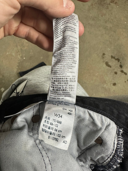 Denim Tears Jeans Offset Black Used 34